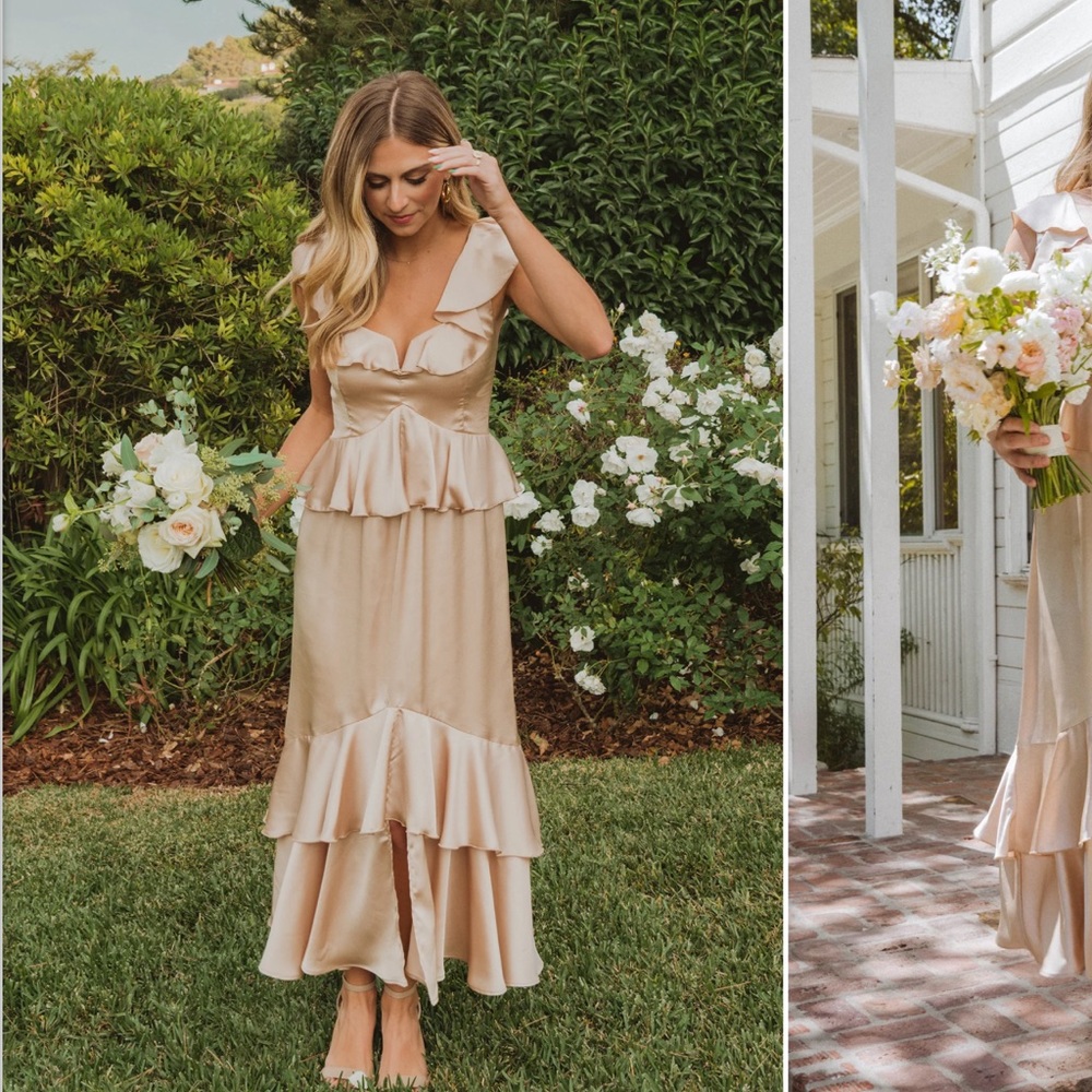 Show Me Your Mumu Reese Ruffle Dress